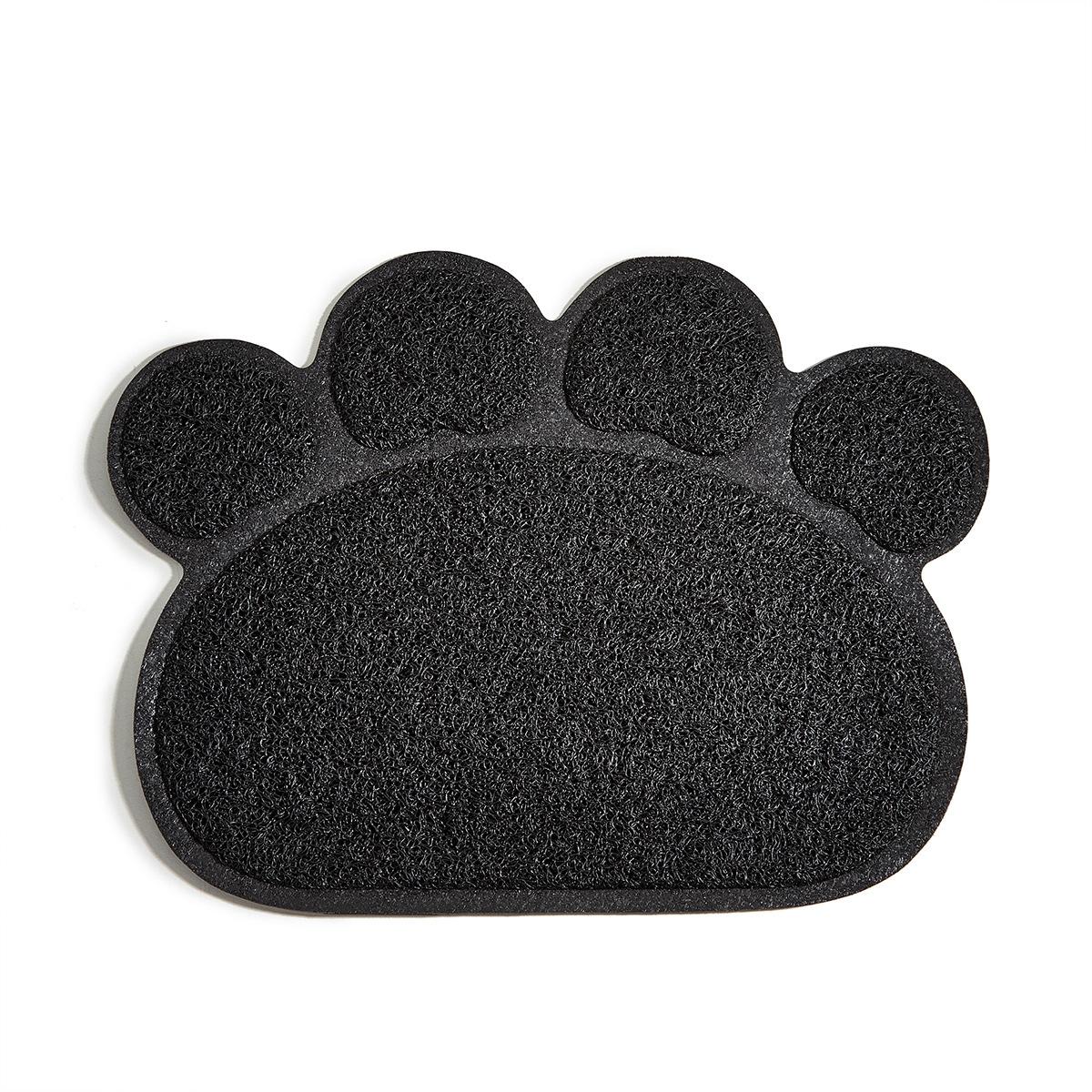 Wolk Vorm Huisdier Kat Hond Voedingsmat Pad Effen Poot Visgraat Patroon Schaal Kom Antislip Placemat Eenvoudig Wassen Huisdier Accessoires size