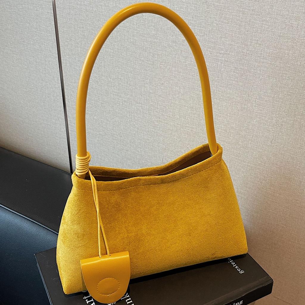 Premium matte niche design bento lunch box handbag women's 2025 new fashion versatile shoulder armpit bag