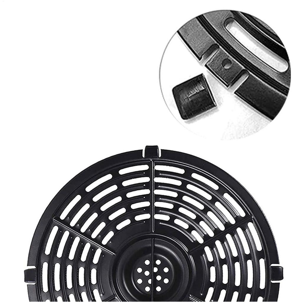 Air Fryer Scratch Protection Cover Air Fryer BBQ Pan Mat Tray Rubber Bumpers Replace Detachable Parts Accessories Kitchen Tools