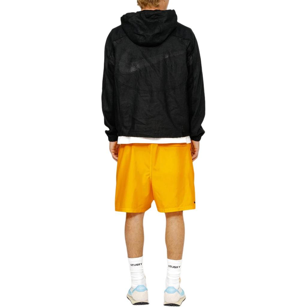 Nike X Stüssy SS24 Comfortable Quick-Drying Versatile Shorts Unisex Bottoms Yellow FZ5761-717