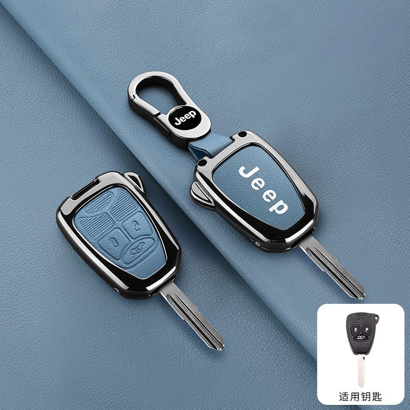 Mpxf10 Car Key Case Cover For Jeep Renegade Grand Cherokee Chrysler 300 PT Dodge JCUV Caliber Nitro Wrangler Compass Patriot Liberty