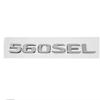 ABS Kofferraum Heck Logo Plakette Emblem Aufkleber für Mercedes Benz S-Klasse W126 W140 W220 W221 W222 300SEL 500SEL 560SEL 600SEL AT1