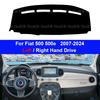 Armaturenbrett Abdeckung Polster für Fiat 500 500e 2007-2026 2026 2026 Auto Armaturenbrett Polster Armaturenbrett Matte Teppich Polster Sonnenschutz Umhang Polster