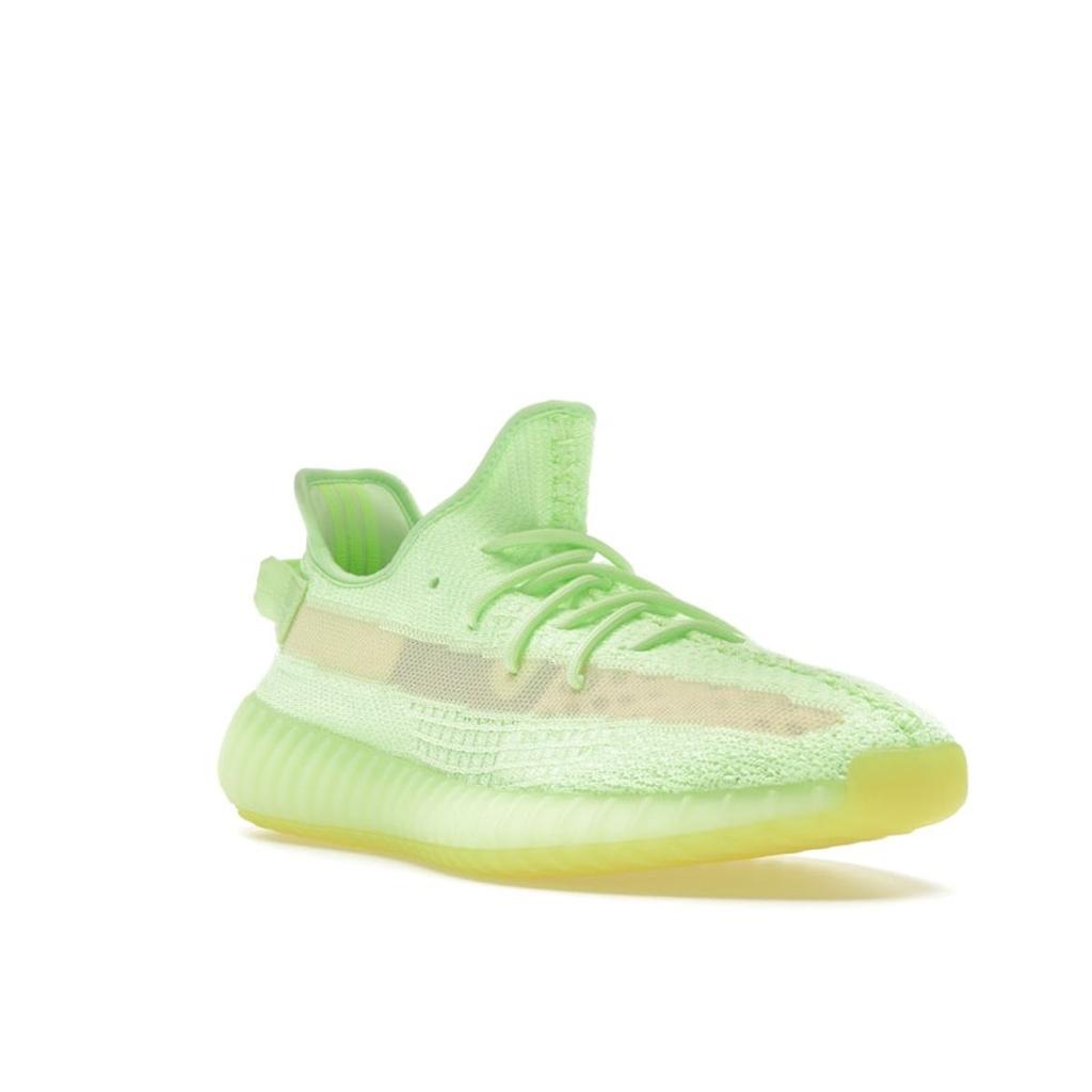 Adidas Yeezy Boost 350 V2 GID Glow Unisex Sneakers Green EG5293