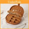 Classic Leather Jewelry Box With Multi Compartment Storage For Gift Giving
