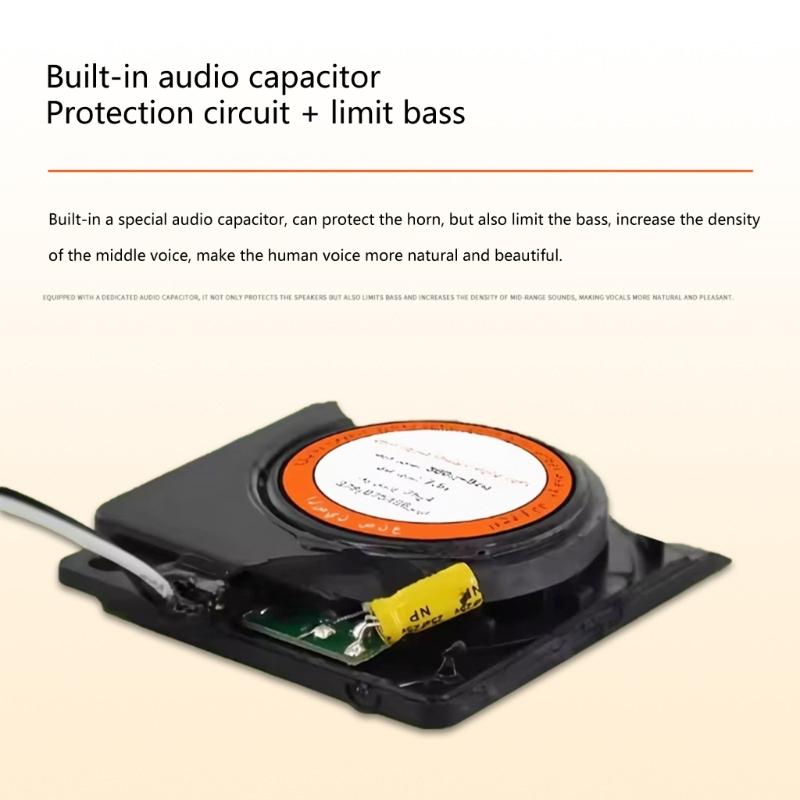 Car Midrange Speaker Vehicle Horn For Car Offering Naturally Voice Reproduction And Smooth Auditory Experience