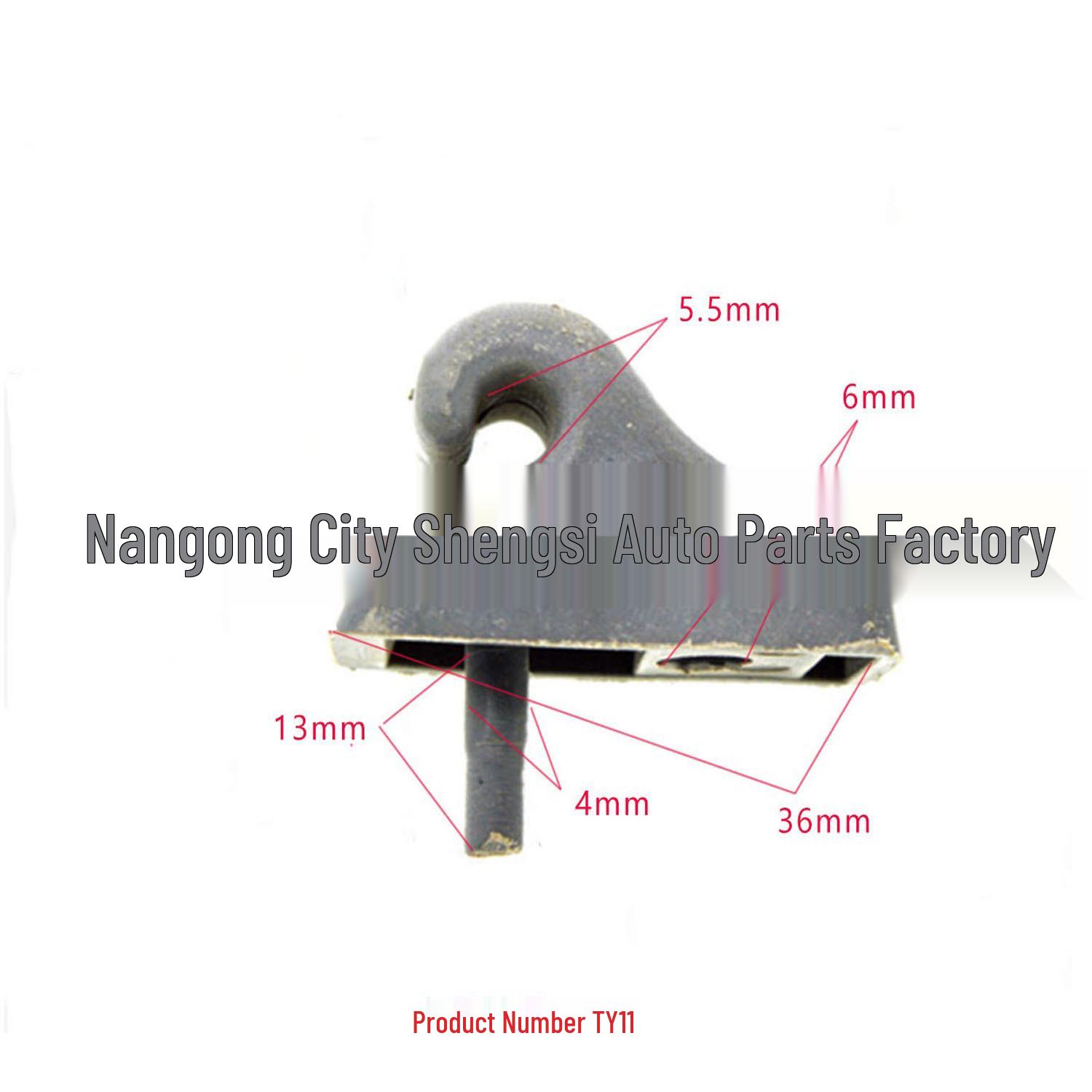 

Universal Car Sun Visor Clips: Interior Trim and Decoration Accessories 1000 pcs