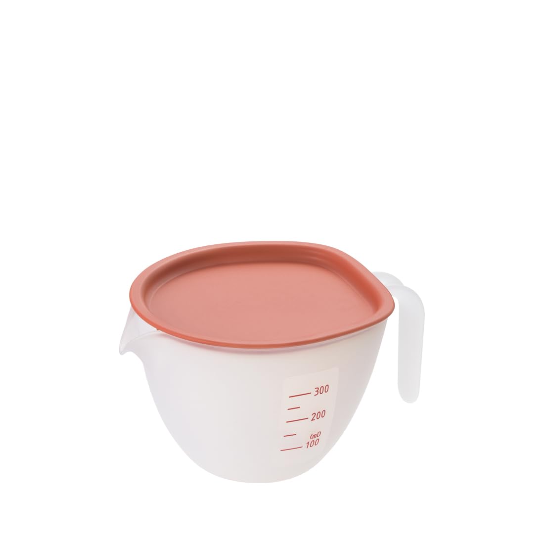 Akebono Sangyo Deep Lidded Bowl for Everyday Made in Japan Bowl, Use, Mini, Red, 400ml,