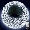 300LED 75FT Christmas Lights Indoor, LED Christmas Tree Decoration Lights with 12 Modes & Timer Memory, Dimmable Plug In Waterproof LED Xmas Light