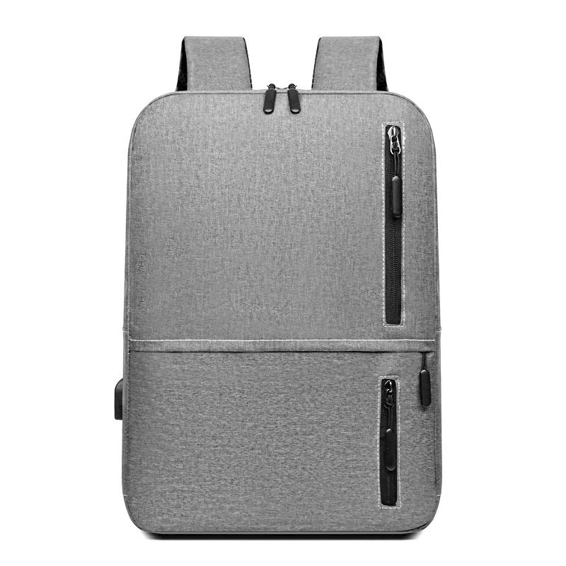 Men's Oxford Cloth Business Commuter Computer Bag Large Capacity Business Travel Backpack Rechargeable USB Bag