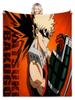 1pc Cozy Anime Huge Print Soft Blanket - Skin-Friendly, Casual, and Versatile Shawl for Sofa, Living Room, and Outdoor