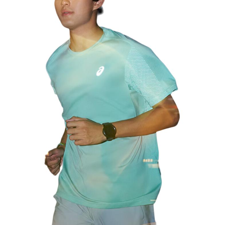 Asics Men's Running T Shirt Men's Blue 2011D326-300