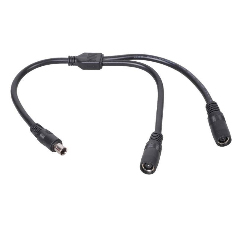 XT60 Male to Double DC8020 Female Power Cable 55cm 14AWG High Current 20A Suitable for Solar Panel Portable Chargings