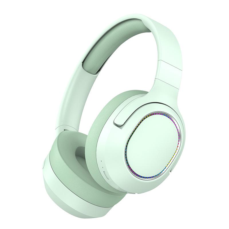 Luminous Wireless Over-Ear Bluetooth Sports Headset with Heavy Bass P2963