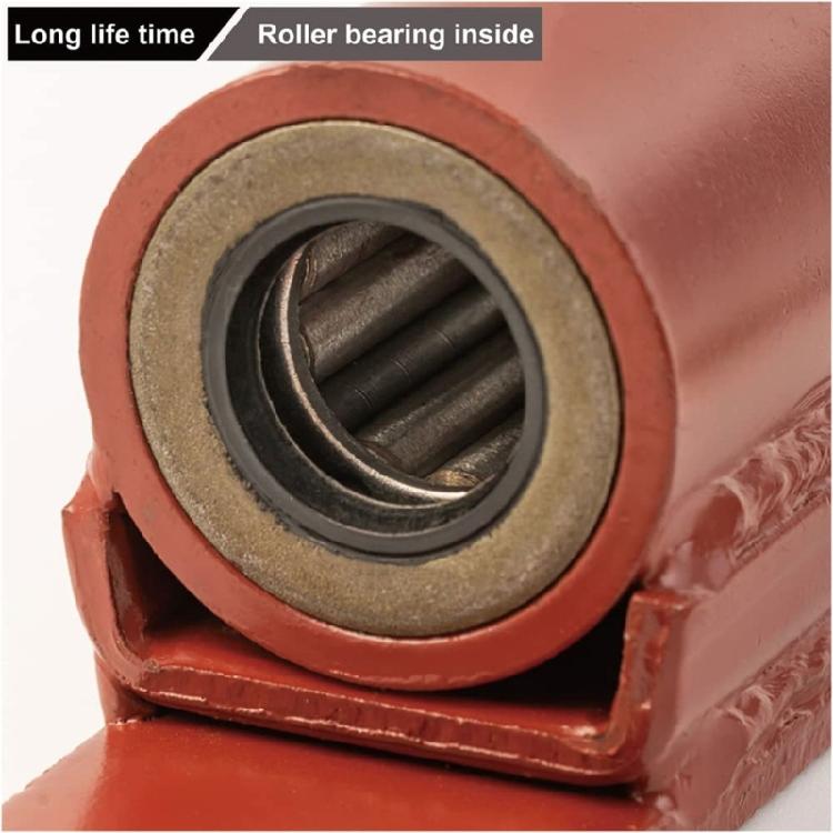 High Capacity 1100lb Radials Load Hinges Sturdy Metal Construction Convenient Accessory for Warehouse and Barn Door