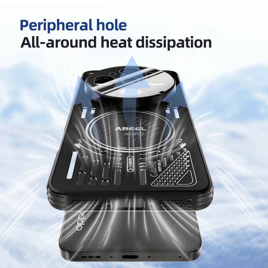 Hollow-out design Aluminum Back TPU Case For OPPO Find X9 Ultra X9 X8 X8s Pro Magnetic Wireless Charging Lens Glass Film