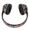 Bluetooth Headset HiFi Stable 20Hz To 20KHz Lower Power LED Wireless Gaming Headset with Colorful Lights Black