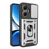 Capa For POCO F7 Case Armor Slide Camera Lens Protection Back Cover for Xiaomi POCO F7 Ring Stand Shockproof Funda