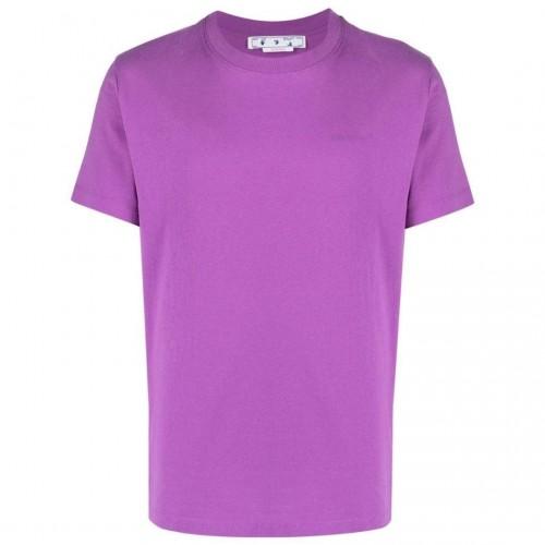 Off-White Mens Diagram Cotton Slim T-Shirt