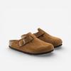 Birkenstock Boston Soft Footbed Suede Mink