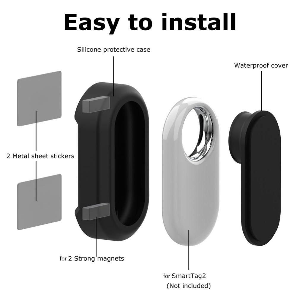 High-strength Protective Case Anti Loss Soft Cover Durable Protector for Samsung Galaxy SmartTag2