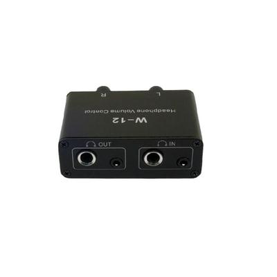 Portable 6.35mm 3.5mm Volumes Controller Volumes Attenuator for Various Use with Headphones and Musical Instrument
