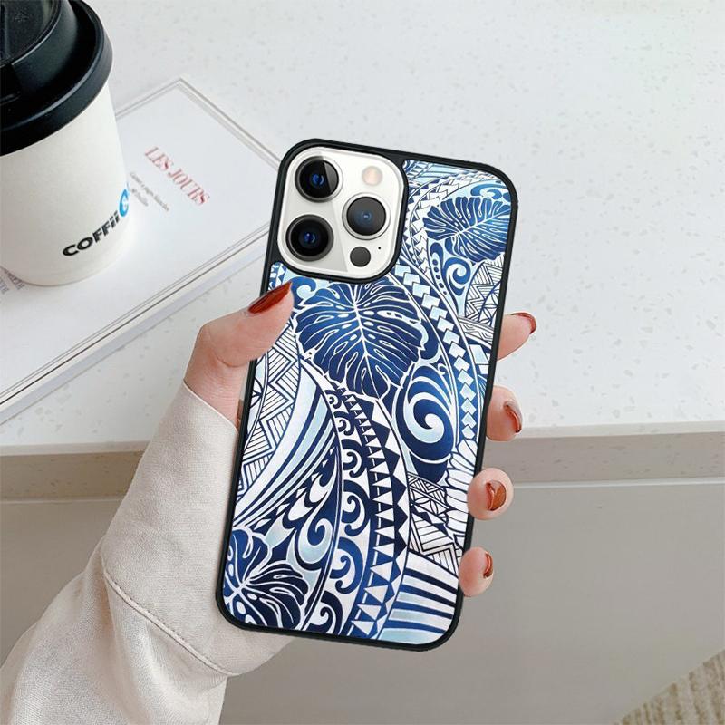 Maori Tribal Samoan Polynesian Phone Case For iPhone 17 Air 16 15 14 Plus 11 12 13 Pro Max Shell Cover Coque