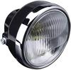 TOP QUALITY Mini Headlight, Lens Diameter 130mm, 12V 35/35W, Mounting Width 155mm, with Position Lamp, for Ape, Monkey, and 4 Mini