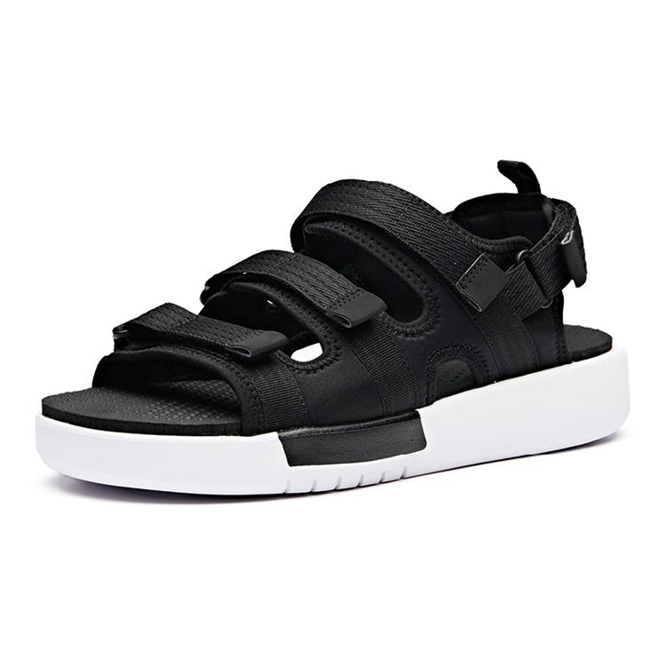 New Anta Life Collection Beach Sandals Men's Black 91926971-2