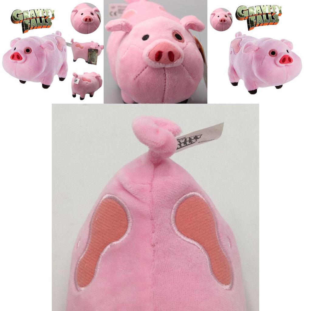 Gravity Falls Waddles Piggy Plush Toy Stuffed Animal Doll Kids Xmas Gift Decors