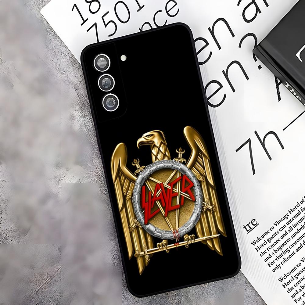 

Slayer Heavy Metal Rock Band Phone Case For Samsung S26 S25 Edge S24 S23 S22 S21 S20 Ultra Plus Fe Galaxy A54 A53 A34 A25 A16 Co Samsung S22 Plus