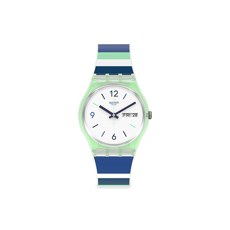 SWATCH Unisex 34mm White Watch GG711 GG711