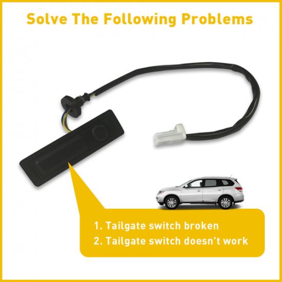 Fit 2013- Nissan Pathfinder Tailgate Release Button Switch Trunk 25380-3JA0A