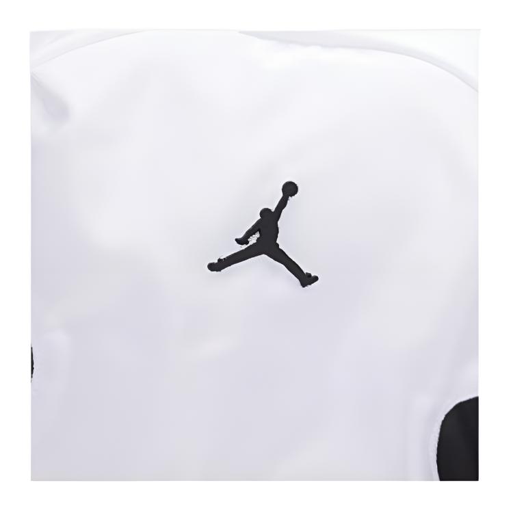 Jordan 24L Simple Large Capacity Polyester Backpack Medium Unisex Backpack White JD2613026AD-003
