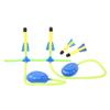 Outdoor Kid Air Pump Jump Rocket for Fun Relaxation 2 Kids Pump Jump Rocket Set for Kids