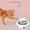 Electric Butterfly Cat Teaser Toy - Durable Turntable Design