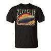 European Sizes [Ideal Gift For Fans] 's Vintage Zeppelin Airship T-Shirt - Retro Aviation & Music Logo Design