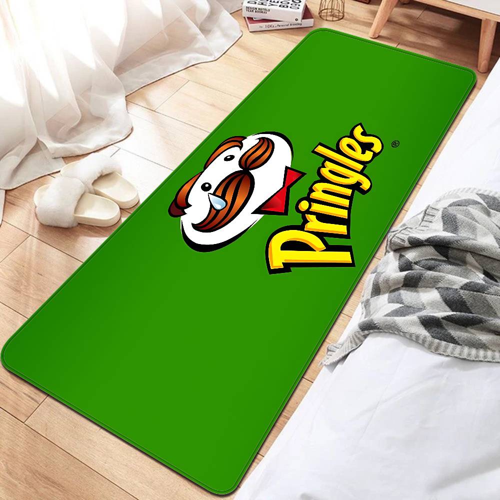 

Fashion P-Pringles L-LLC Bathroom Mat INS Style Soft Bedroom Floor House Laundry Room Mat Anti-skid Welcome Doormat 50x80cm