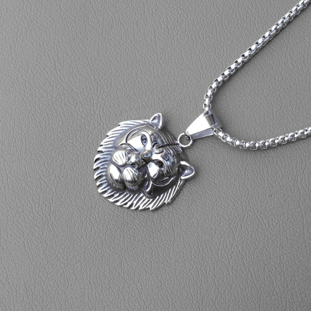 Necklace Domineering Tiger Hip Hop Men Hiphop Animal Pendant