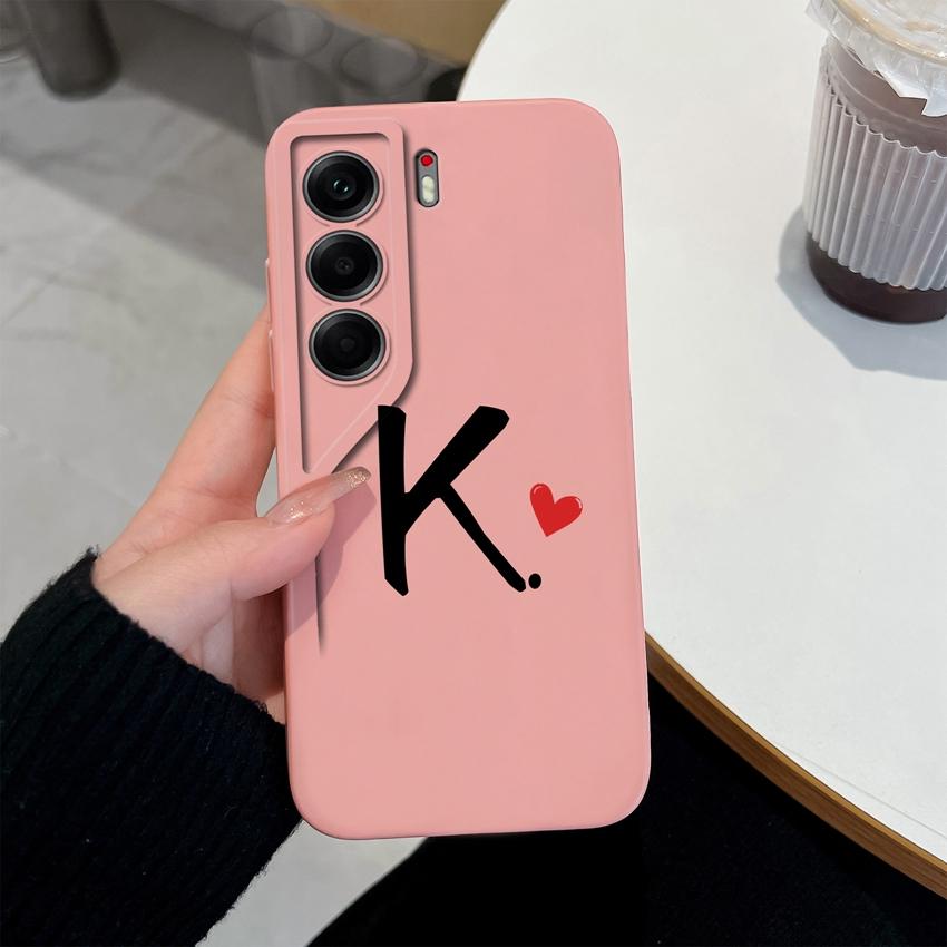 For Tecno Camon 40 30 30S 20 Pro Premier Pop 8 9 Phone Case Fashionable Creative Letter Pattern Soft Liquid Silicone Anti Slip Shell For Tecno Housing