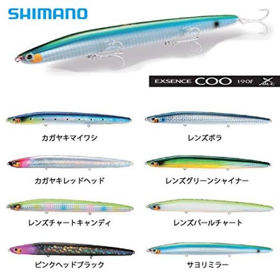 

SHIMANO Приманка Exsence Coo 190F X 07T Линза Зеленый Шайнер AR-C XL-119R