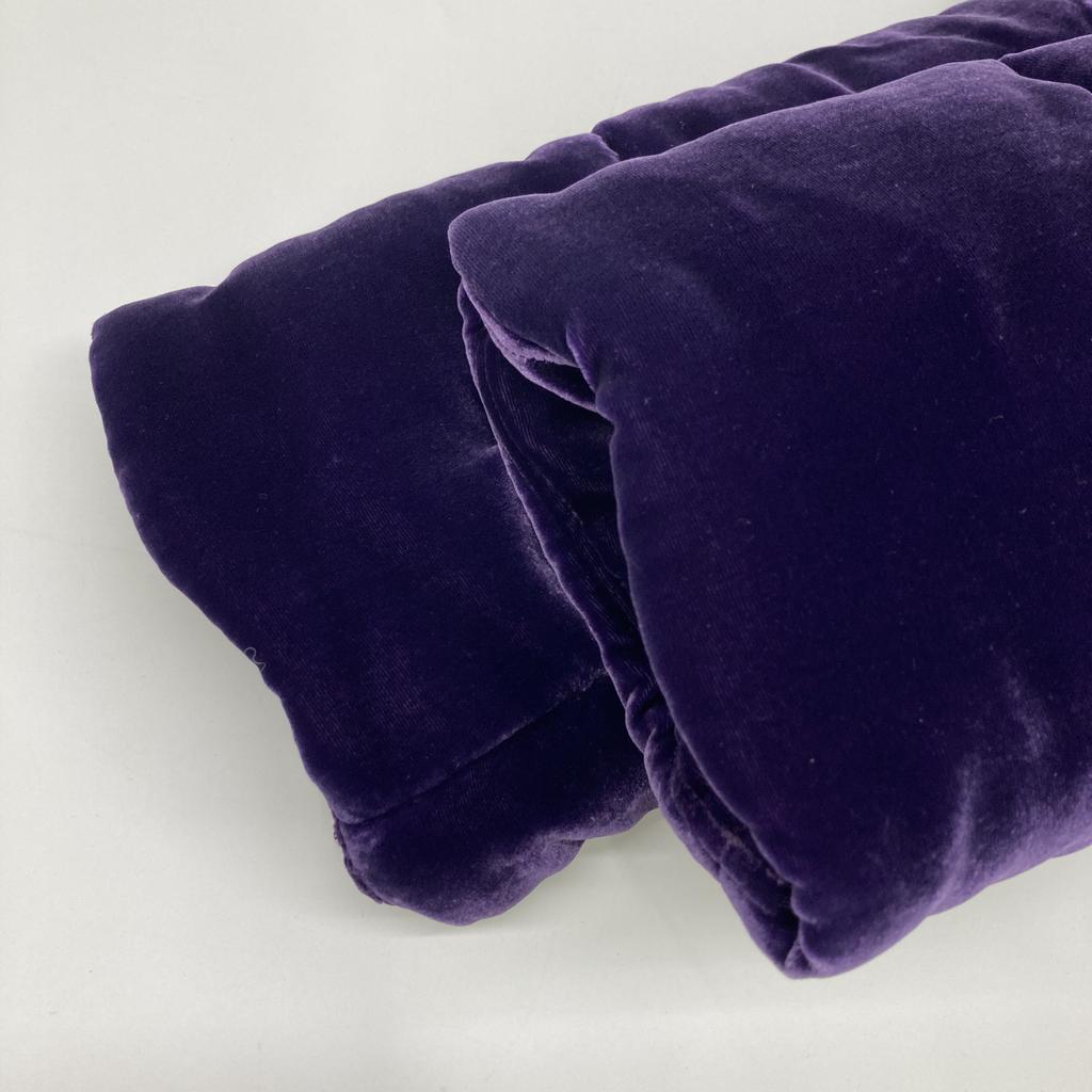 ASPESI Purple Velvet Bomber Jacket Jacket S purpleUsed