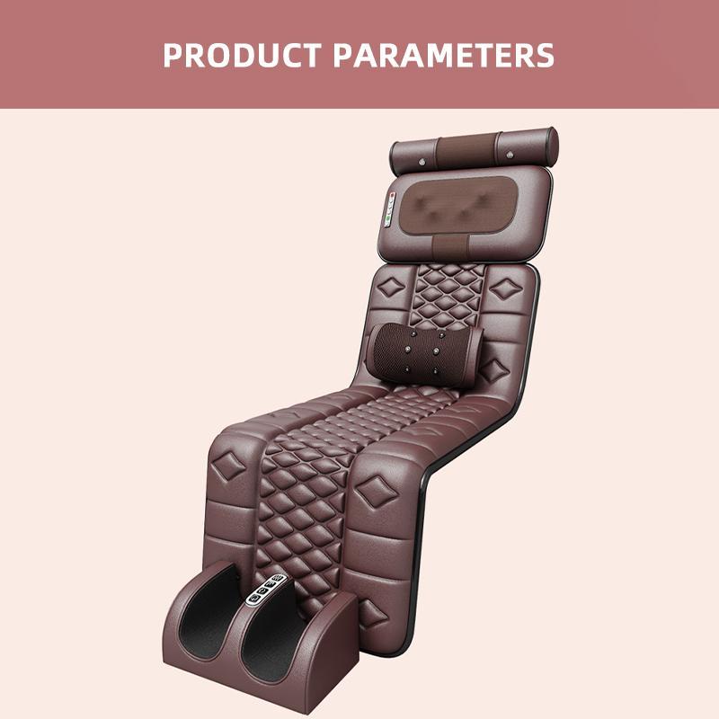 Electric Massage Mattress Vibration Heating Infrared Massage Mat Magnet therapy Massage Cushion For Neck Back Foot Pain Relief Relaxation