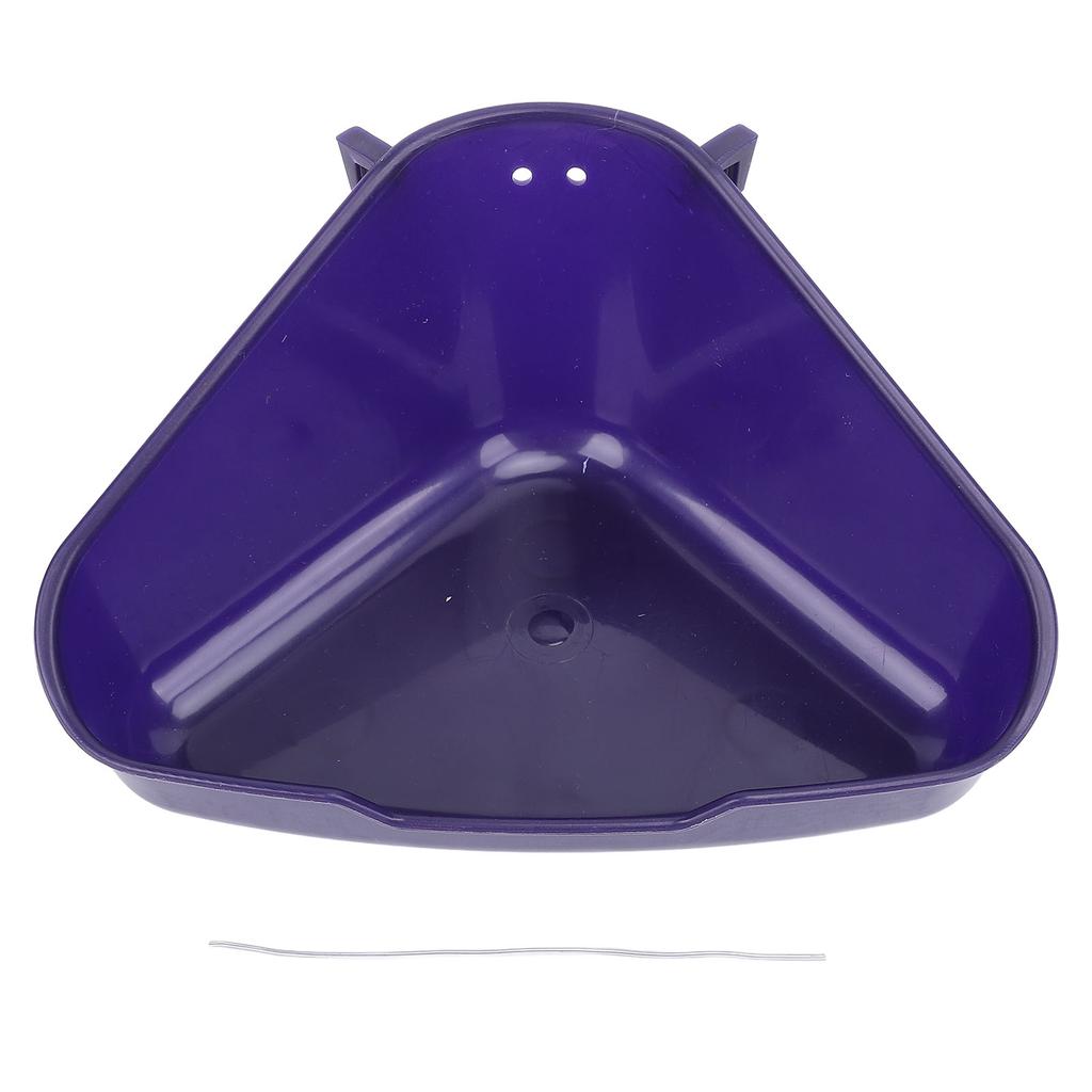 Hamster Toilet Litter Box Wall Hanging Anti Splashing Versatile Plastic Bathroom Hamster Sand Bath