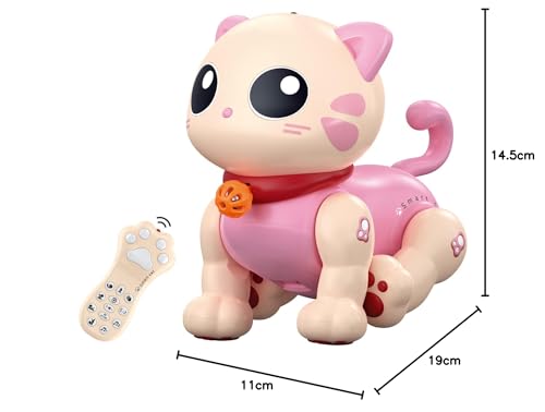 ROBOT PLAZA Robot Kitten Kids Toy, Educational Toy, Pet, Birthday Gift for Girls
