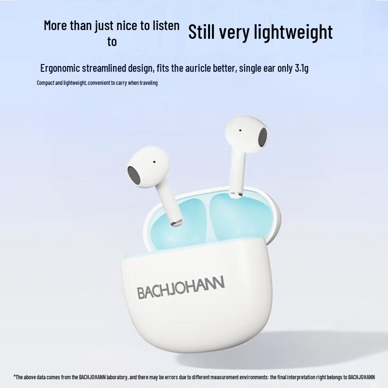 Bach John T2 True Wireless Semi-in-ear Bluetooth Earphones