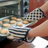 Thickened Cotton-Linen Microwave Oven Mitts: High-Temperature Resistant, Anti-Scald Kitchen Baking and Steaming Mitts
