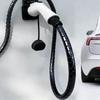 Protezione Cavo Caricabatterie EV 26FT, 7/8 pollici Copricavi Flessibili per Cavo di Ricarica Auto Proteggi Cavi - Durevole e Resistente all'Usura, Previene il Morso degli Animali Domestici, Porta