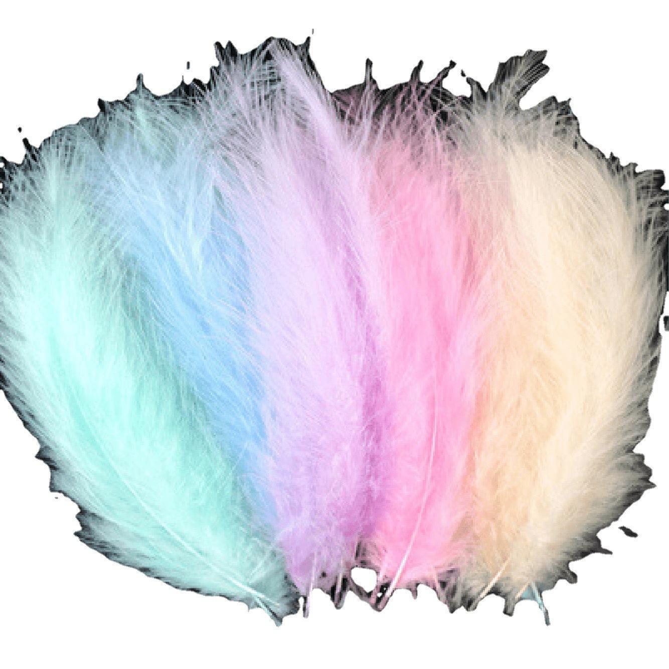 Supply DIY Macaron Bobo Ball Feather Bobo Ball Filler Dyed Goose Feather Balloon with Feather