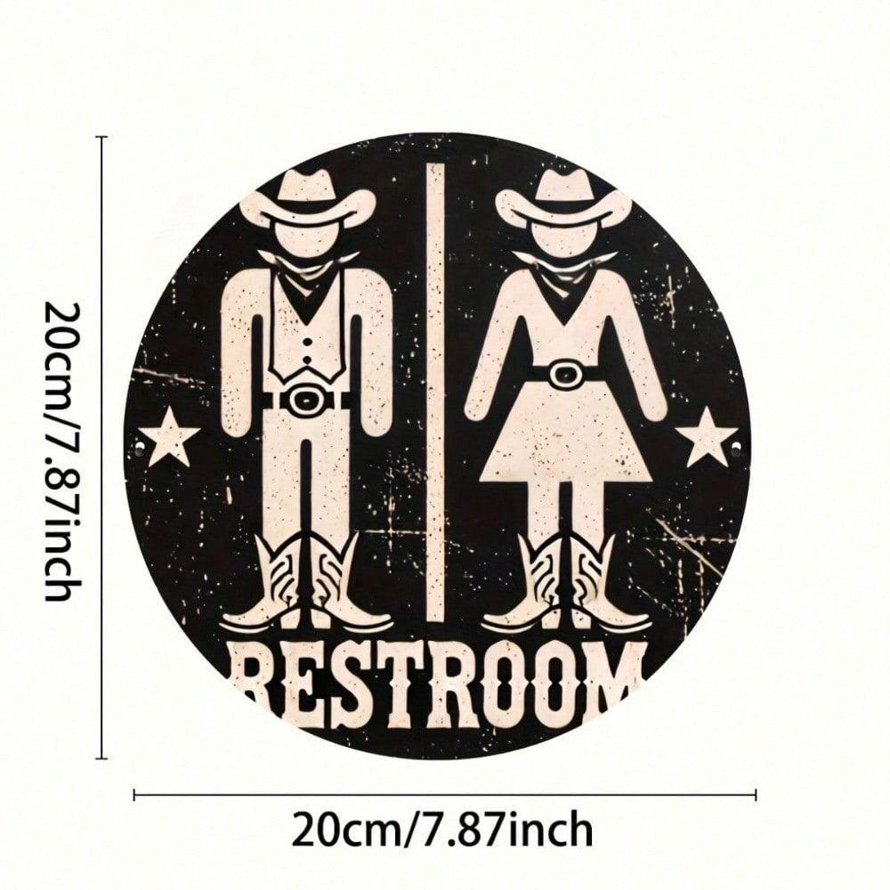 Tin Sign Wall Art Metal Painting 20x20cm Home Decor Vintage Rustic